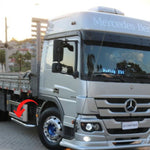 Escapamento Cromado Mercedes Atego 2012-2020 Euro 5 Direito