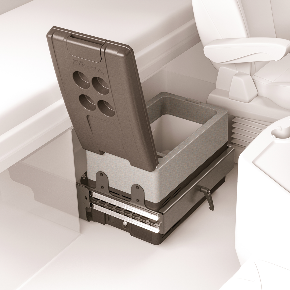 Geladeira 31L VW Meteor 12V 24V Resfriamento -25°C