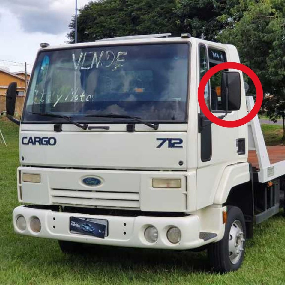 Espelho Retrovisor Ford Cargo 712 814 815 até 2008 19mm