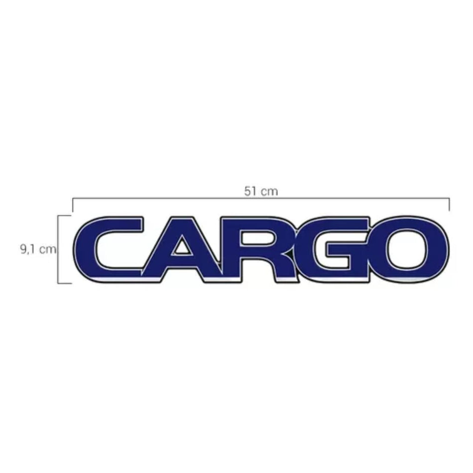 Emblema Frontal Ford Cargo 2009 a 2011 BL Fibras