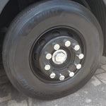 Tampa Cubo Dianteiro Scania Série 5 Cromada ABS