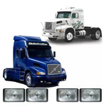 Kit Farol Auxiliar Volvo NH até 2003 - 4 Faroletes Nino
