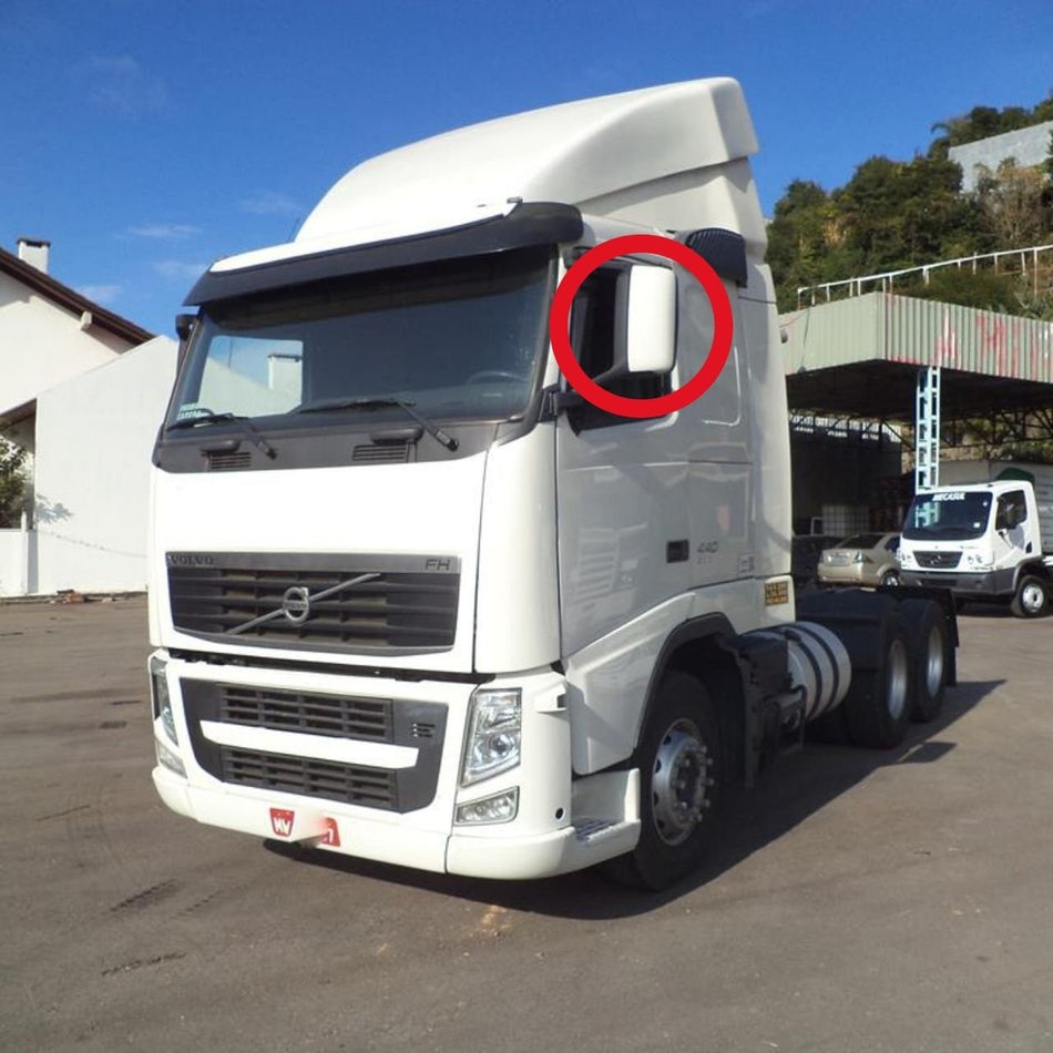 Vidro Espelho Retrovisor Volvo FH FM 2010-2021 Convexo