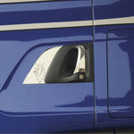 Moldura Maçaneta Porta Scania Série 4 5 Cromado 2 Pçs