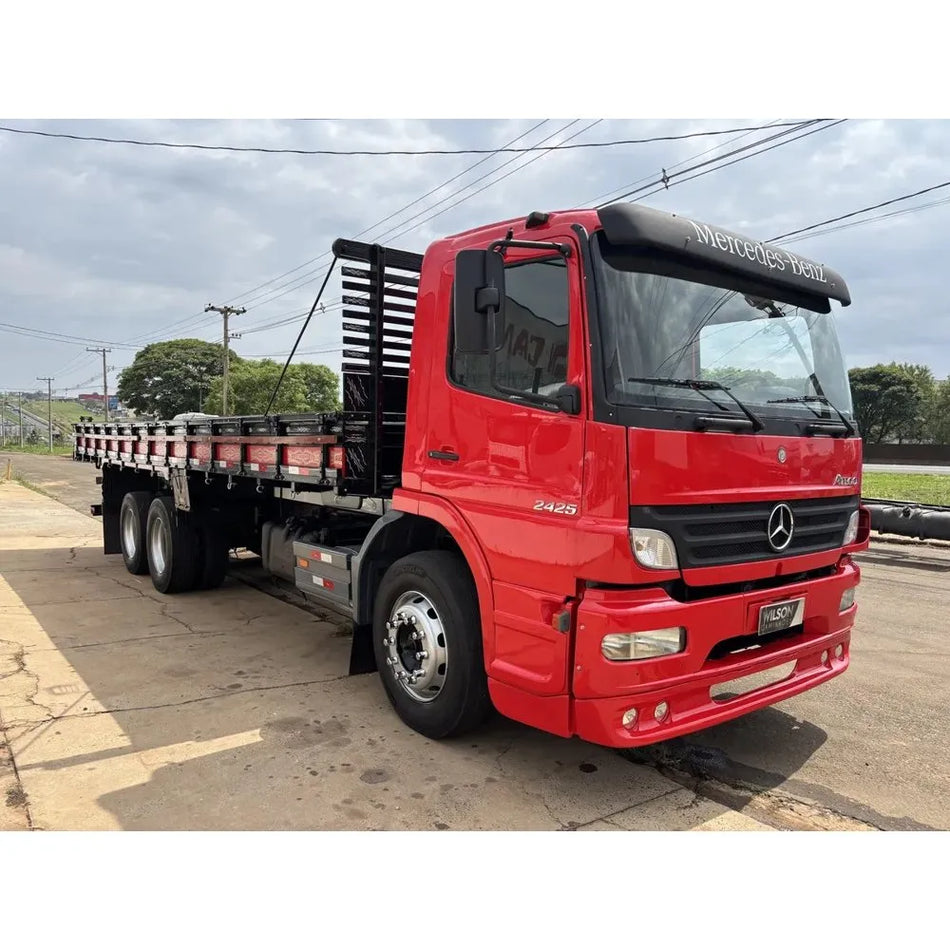 Spoiler Mercedes-Benz Atego Até 2011 Plástico Kit Completo