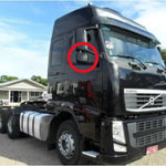 Vidro Espelho Retrovisor Auxiliar Volvo FH FM 2010-2021