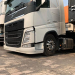 Spoiler Volvo FH 2015+ Plástico Branco 3 Partes