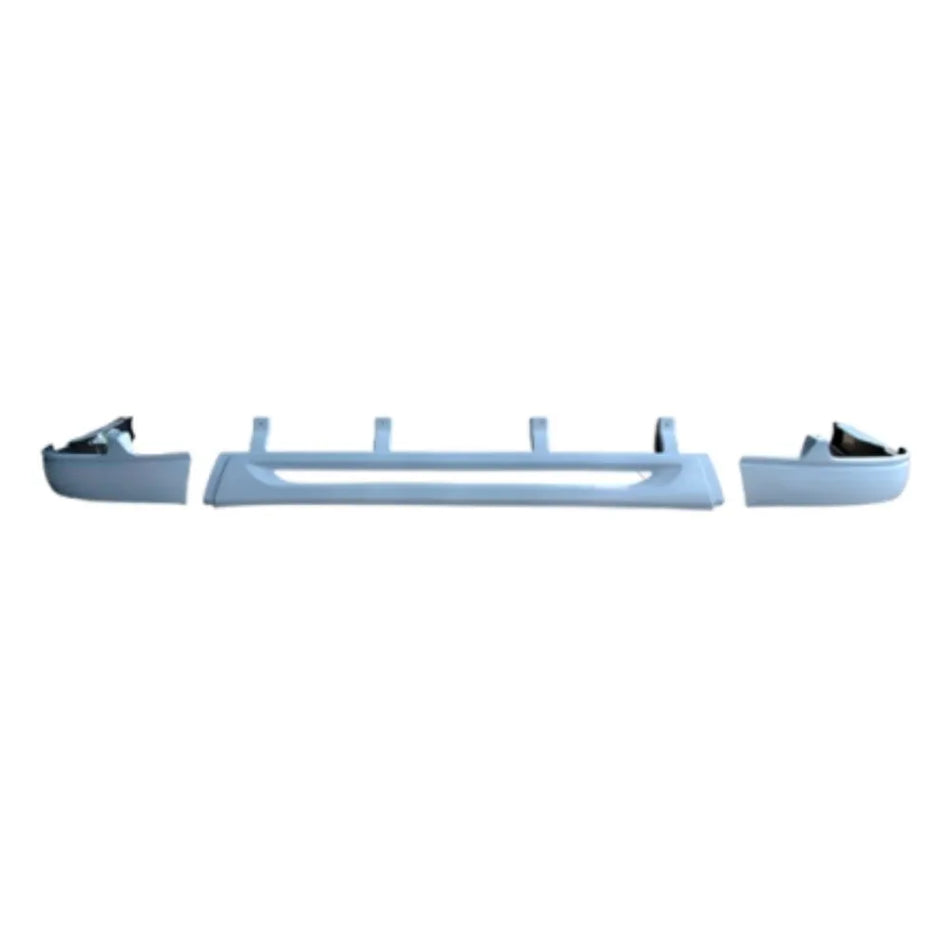 Spoiler Mercedes Actros Plástico Branco 3 Partes