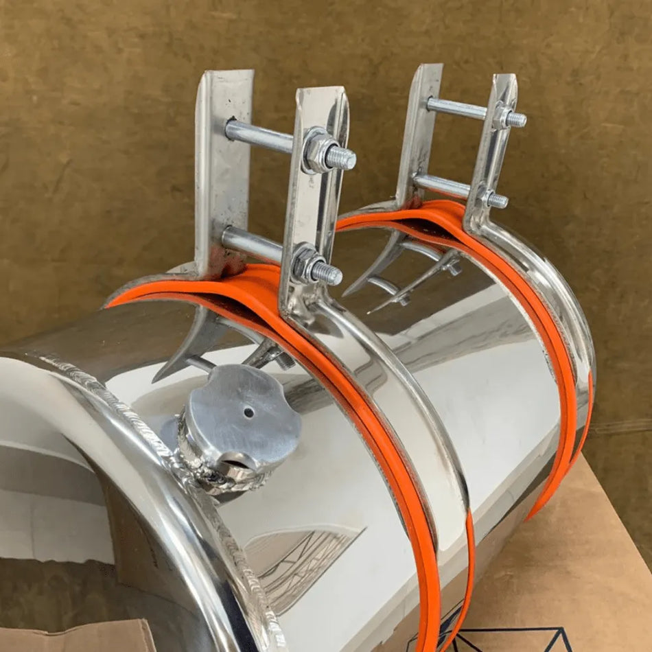 Barrica Água Inox 30L p/ Carroceria Caminhão c/ Torneira