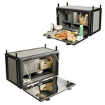 Caixa de Comida Caminhão 1,14m Resfriar USB LED Isotérmica