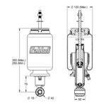 Molas Pneumáticas Cabine Scania P G 2019+ Traseira
