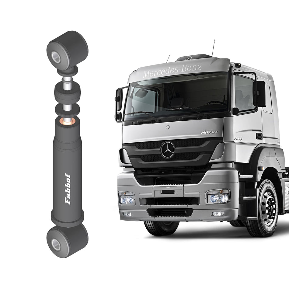 Amortecedor Cabine Mercedes Axor Dianteiro Fabbof