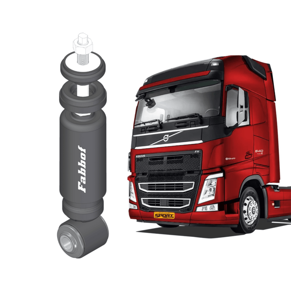 Amortecedor Cabine Transversal Volvo FH 2015+ Fabbof
