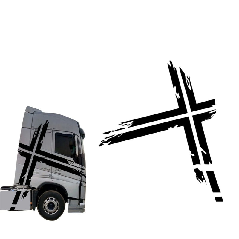 Faixa Adesivo Lateral Volvo FH Performance Edition Preta