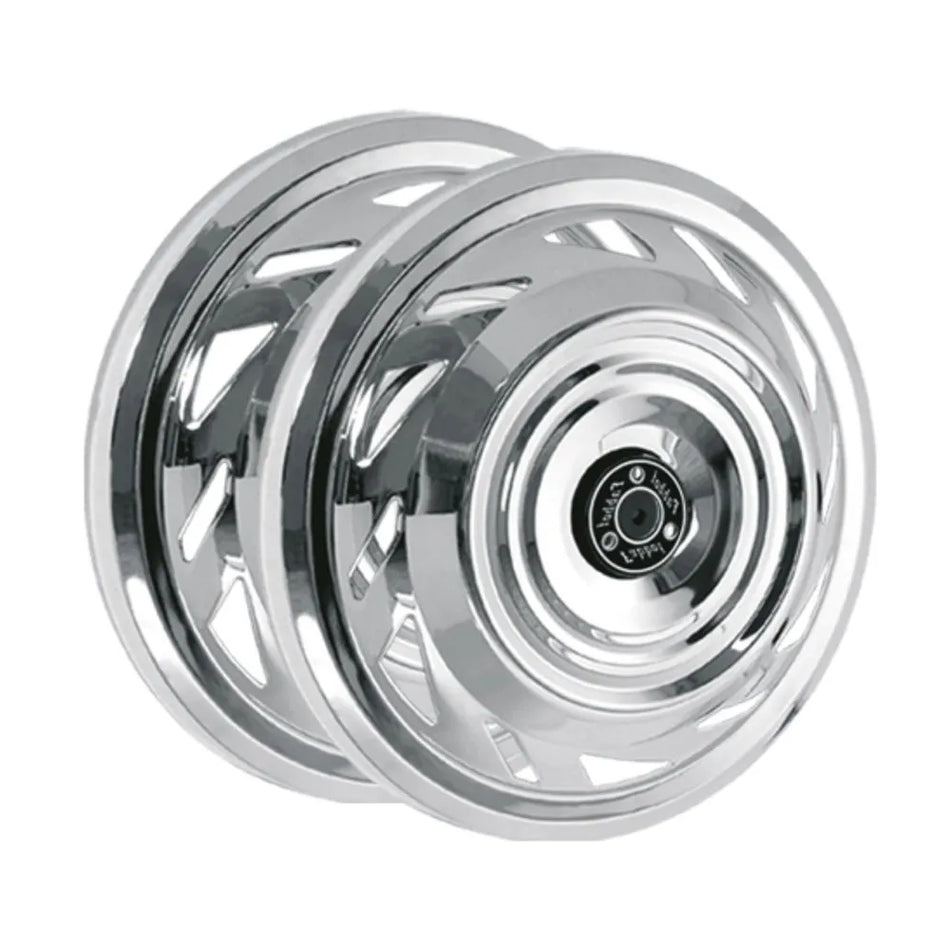 Calota Dianteira Inox P/ Pneu Câmara Aro 20 - Par