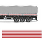 Faixa Adesivo Carreta Scania 112 - 27 Peças Originais