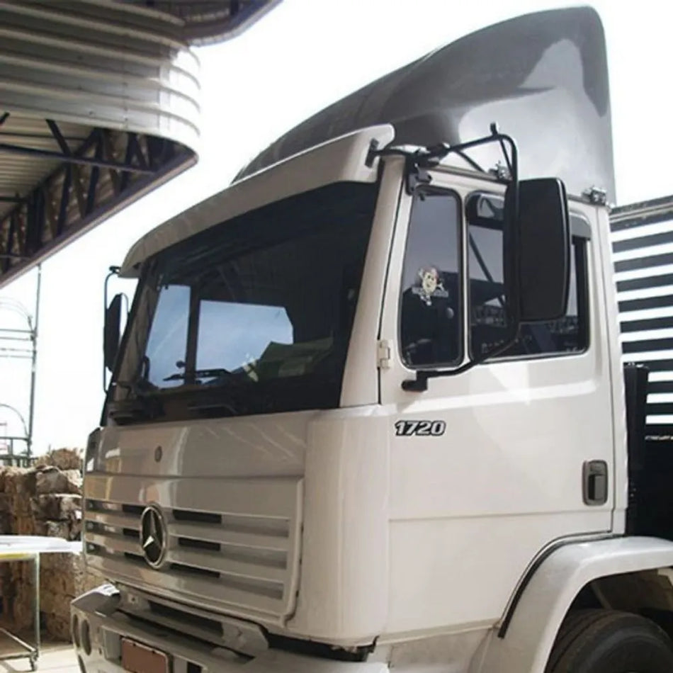 Defletor Ar Mercedes 1620 1720 Atron Rodoplast Branco