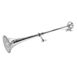 Buzina Marítima 1m 12/24V Ferro Cromado - Kit Completo