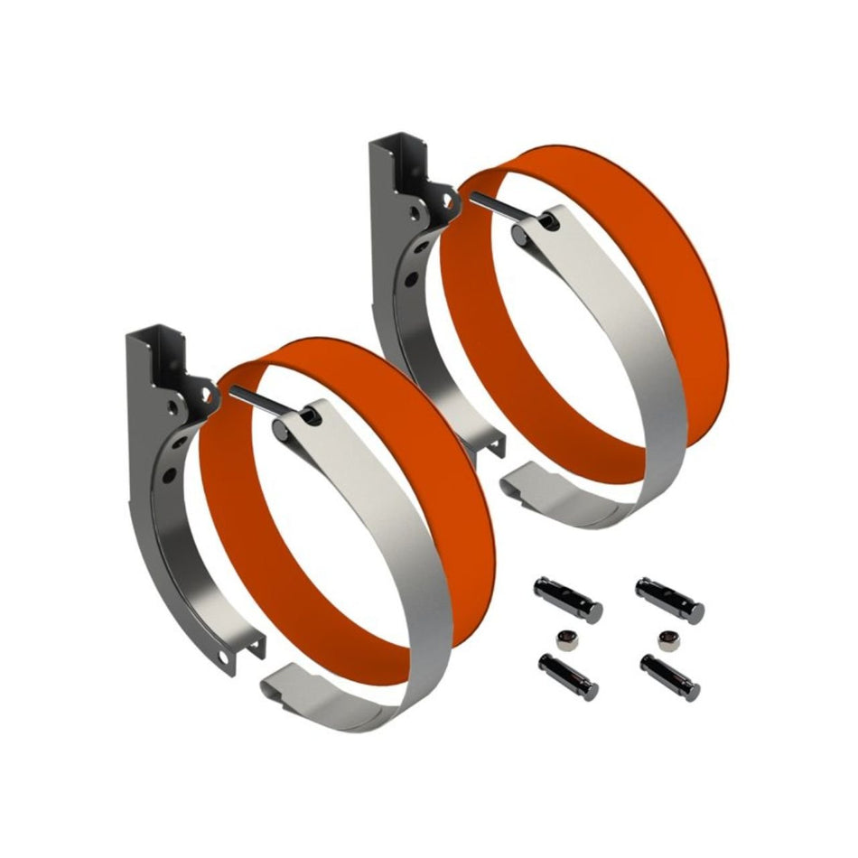 Kit Fixação Tanque Combustível Lateral 660mm Amil Caminhão