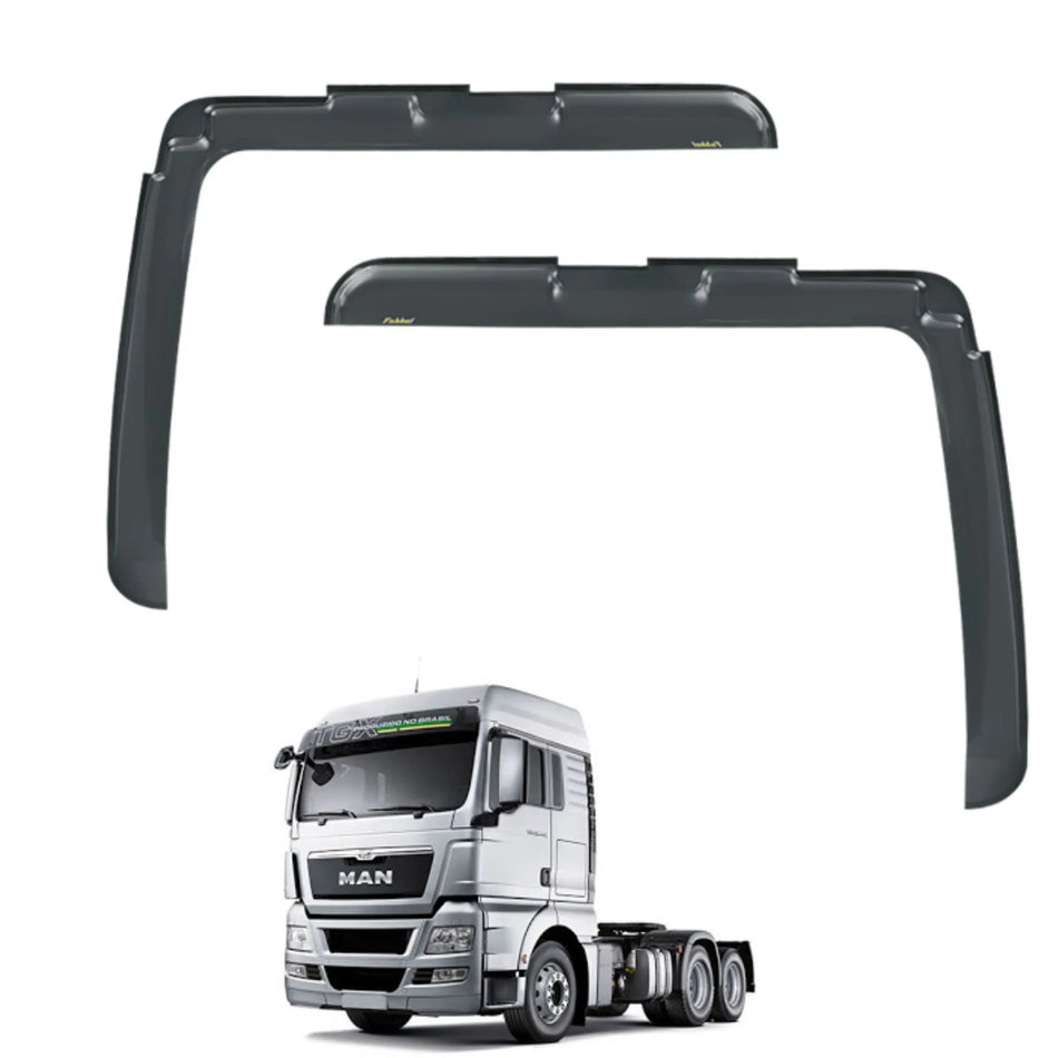 Calha de Chuva MAN TGX Volkswagen Meteor Par Acrílico