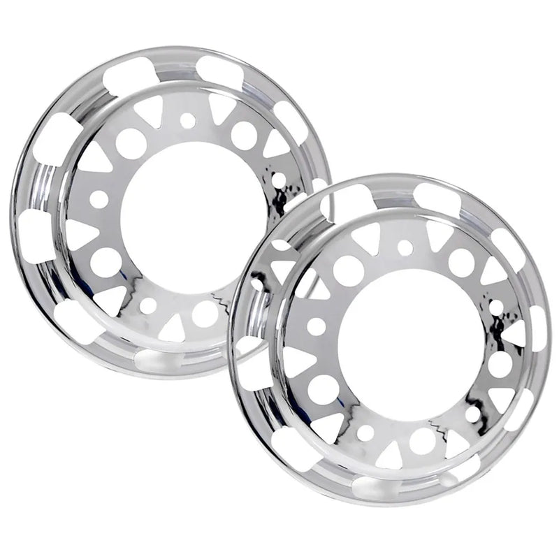 Calota Dianteira Americana Race Truck Ferro Aro 22,5 - Par