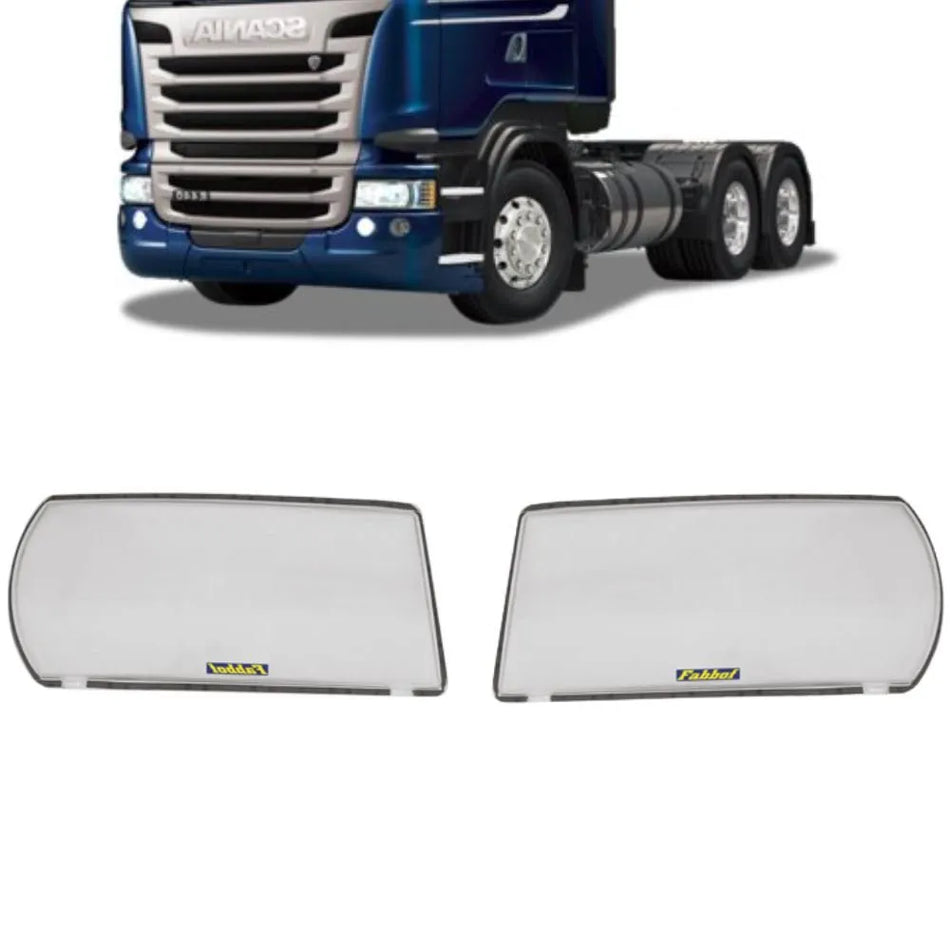 Capa Farol Sinaleira Acrílico Scania P G R Highline 2013-2018