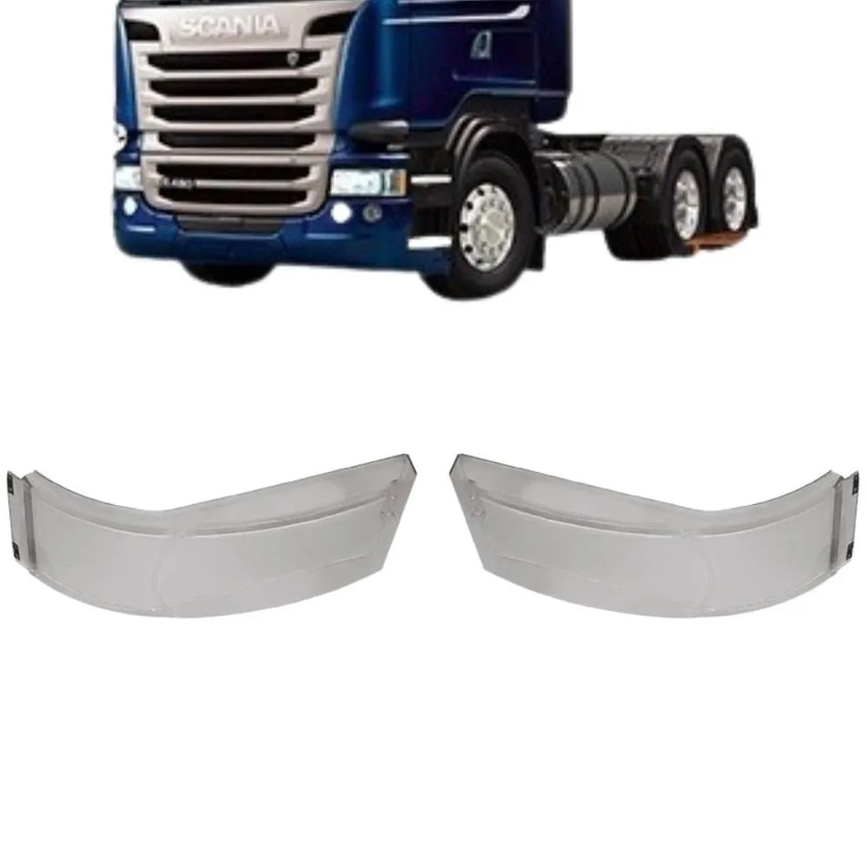 Capa Farol Sinaleira Acrílico Scania P G R 2013-2018