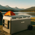 Geladeira Portátil Day2Day 75L 12V/24V Caminhão c/ Rodas