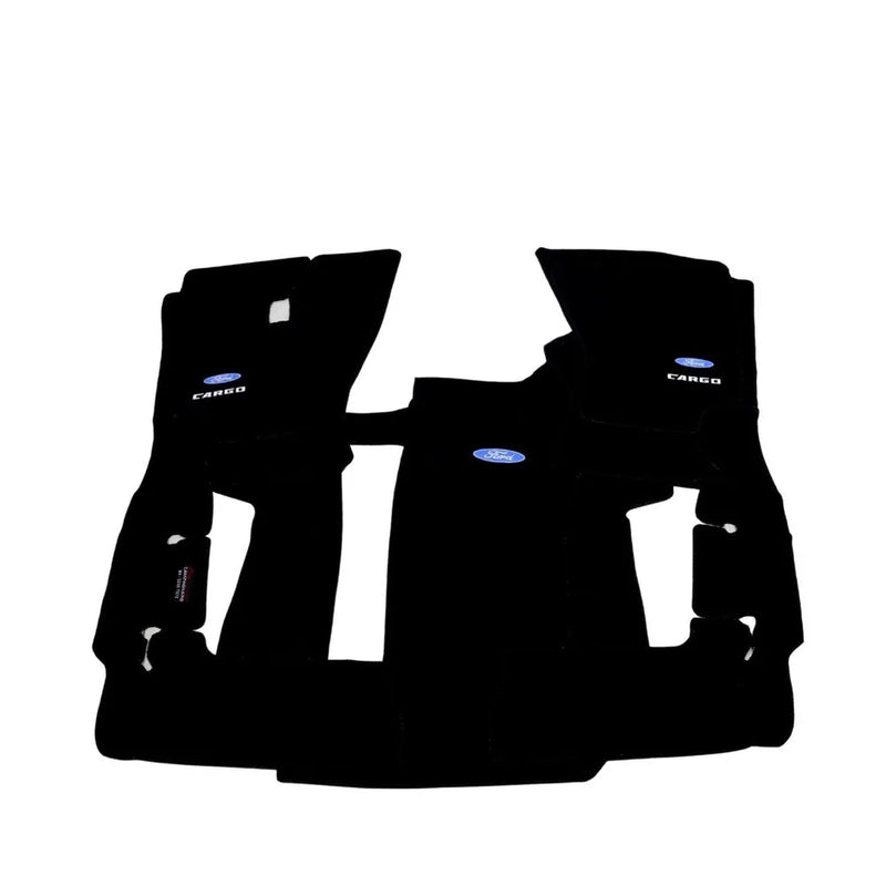 Jogo Tapete Ford Cargo 1517 2422 2842 - 5 Peças Preto