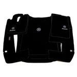 Jogo Tapete Preto Mercedes-Benz Axor 5 Peças Borracha