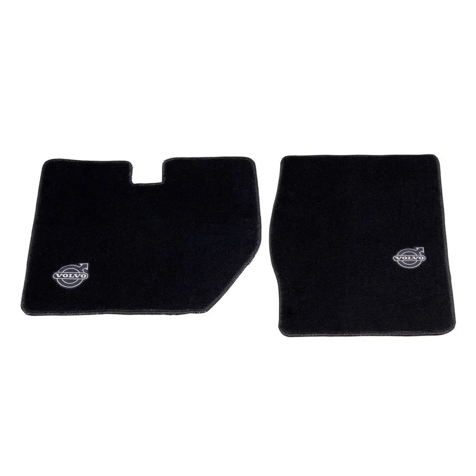 Jogo Tapete Volvo NH New 5 Peças Preto Bordado