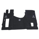 Jogo Tapete Preto Mercedes-Benz Actros 7 Peças