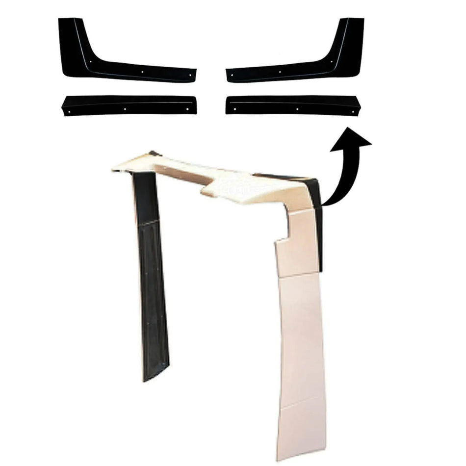 Defletor Ar Cegonheiro Volvo FH Globetrotter 2015+ Rodoplast