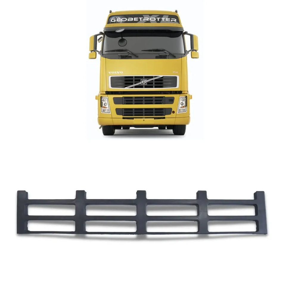 Grade Frontal Inferior Volvo FH 2004 a 2009 Plástico Preto