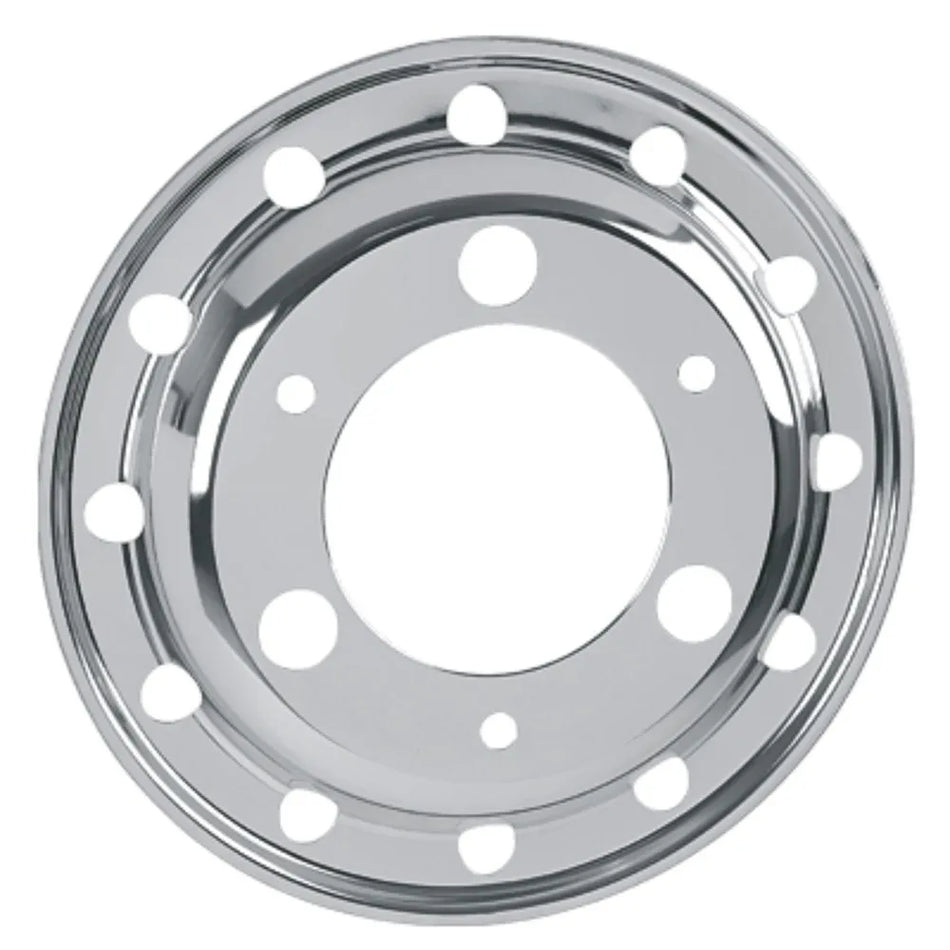 Calota Americana Dianteira Silver Aro 17,5 Mercedes Ford - Par