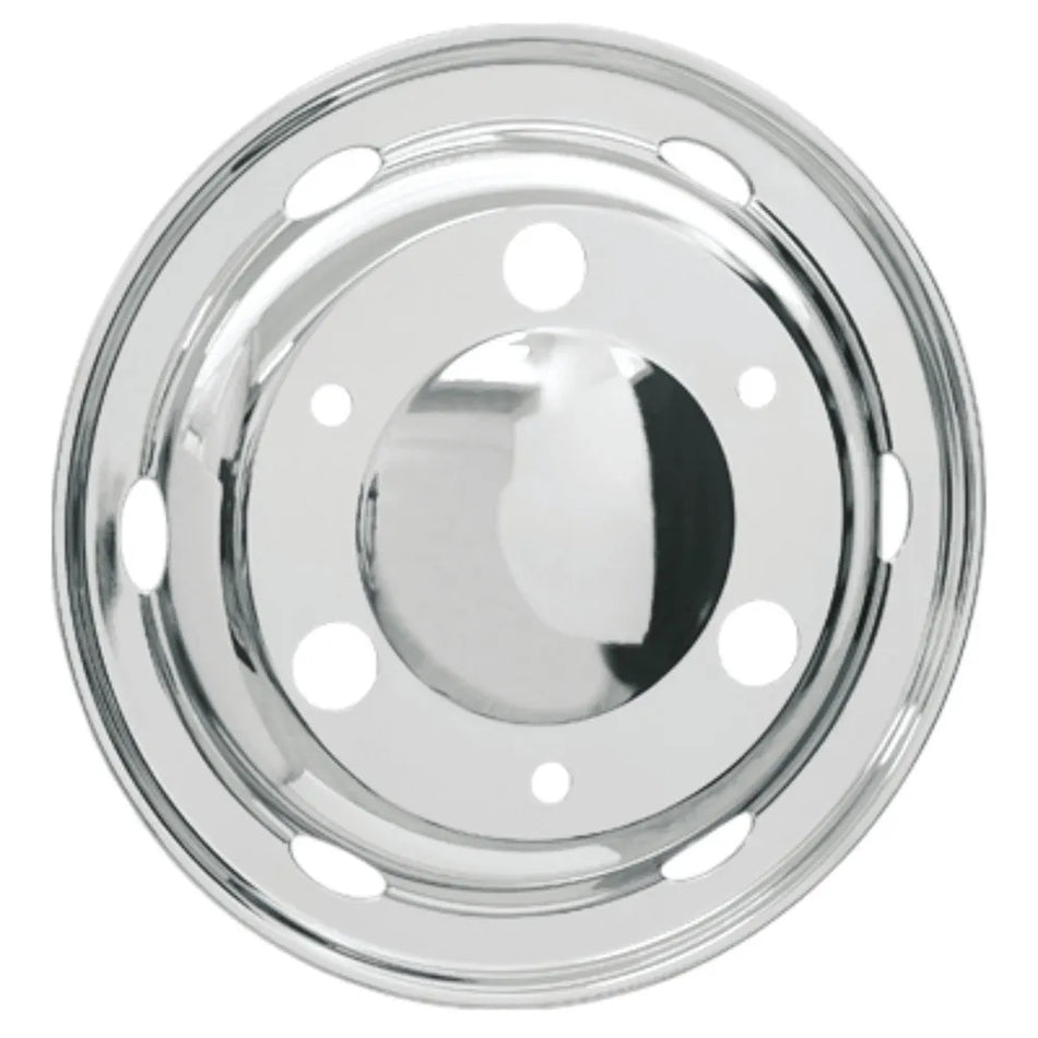 Calota Americana Dianteira Mercedes Accelo Aro 17,5 - Par