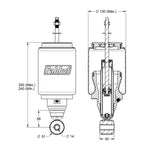 Mola Pneumática Cabine Scania S5 R Highline até 2011 Traseira