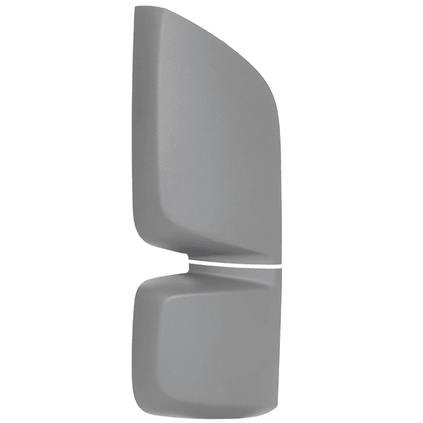 Capa Espelho Retrovisor Mercedes Actros 2016-2020 Cinza