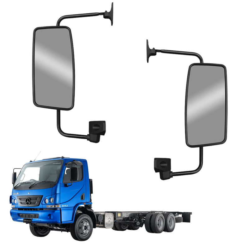 Conjunto Espelho Retrovisor Mercedes Accelo 2020-2022 PAR