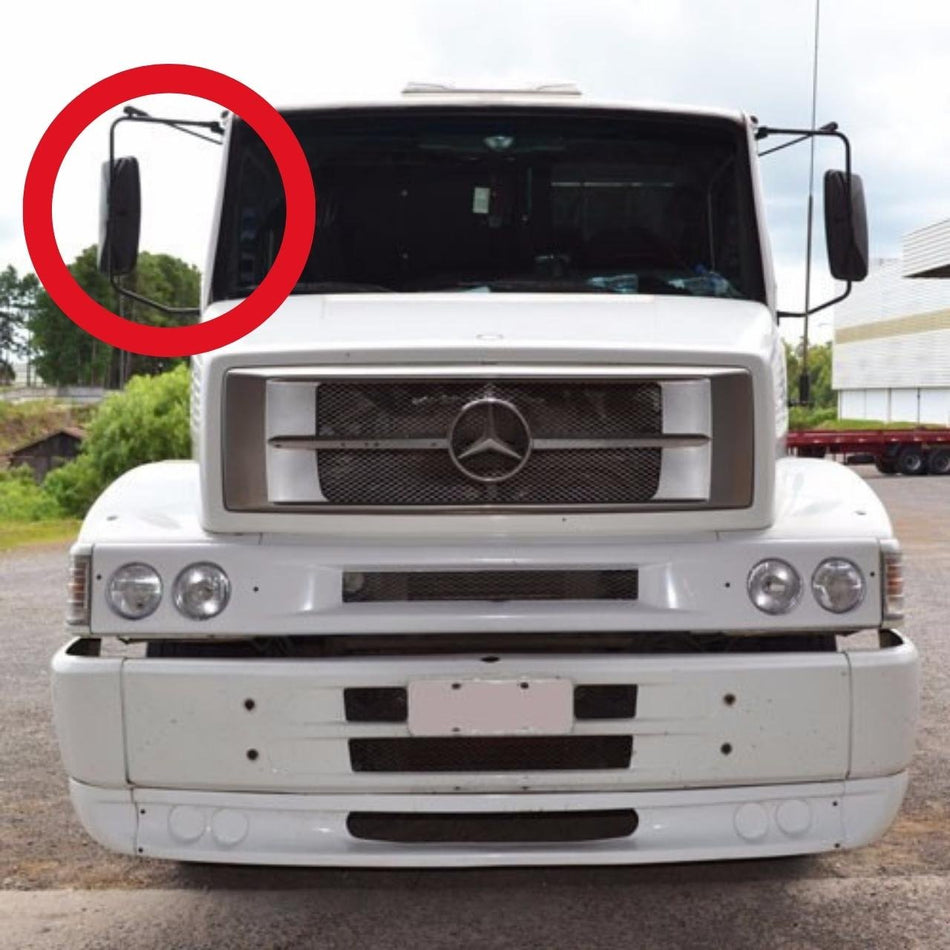 Tirante Espelho Retrovisor Mercedes HPN Atron Plástico/Ferro