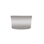 Vidro Espelho Retrovisor Mercedes LS Atron Menor Convexo