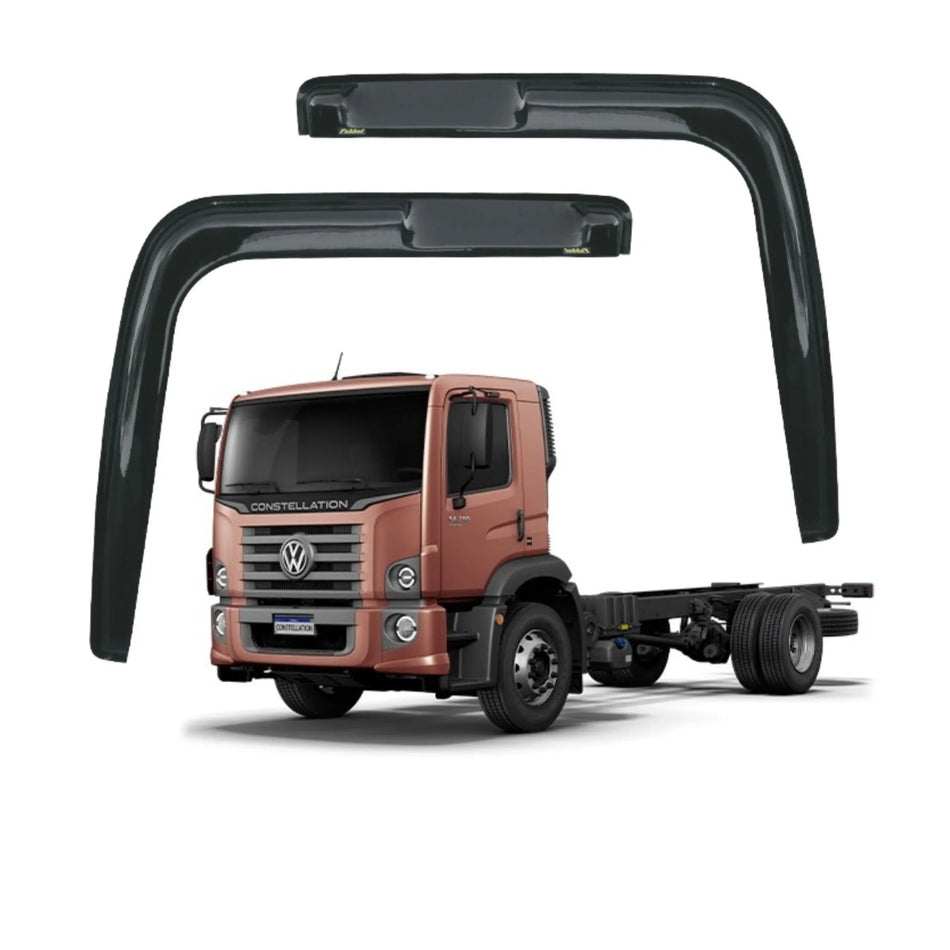 Calha Chuva Acrílica VW Constellation Euro 3 Euro 5 Fabbof