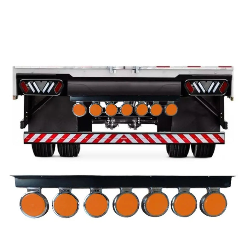 Conjunto Foguinho 7 Marias LED Laranja com Fios H3