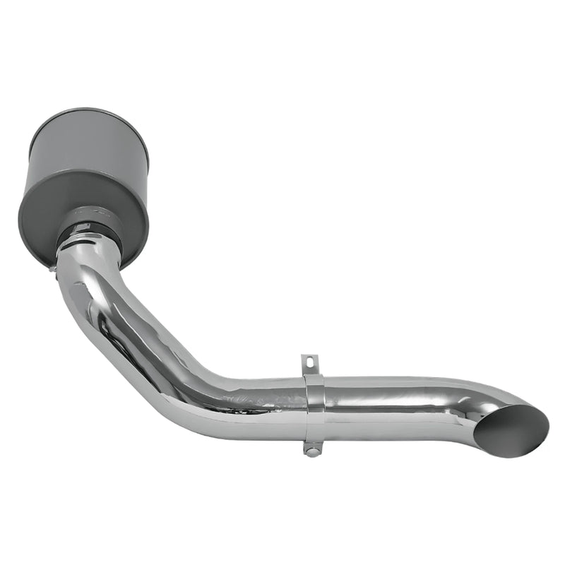 Escapamento Cromado Volvo FH até 2014 5" Euro 5 D-shape