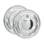 Calota Americana Dianteira Mercedes Accelo Aro 17,5 - Par