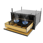 Caixa de Comida Caminhão 60x30x60cm Fogão Fogareiro Chimba