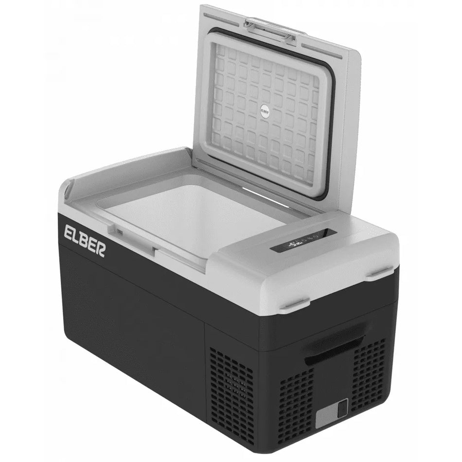 Geladeira Elber 20L 12v 24v Caminhão New Black Portátil