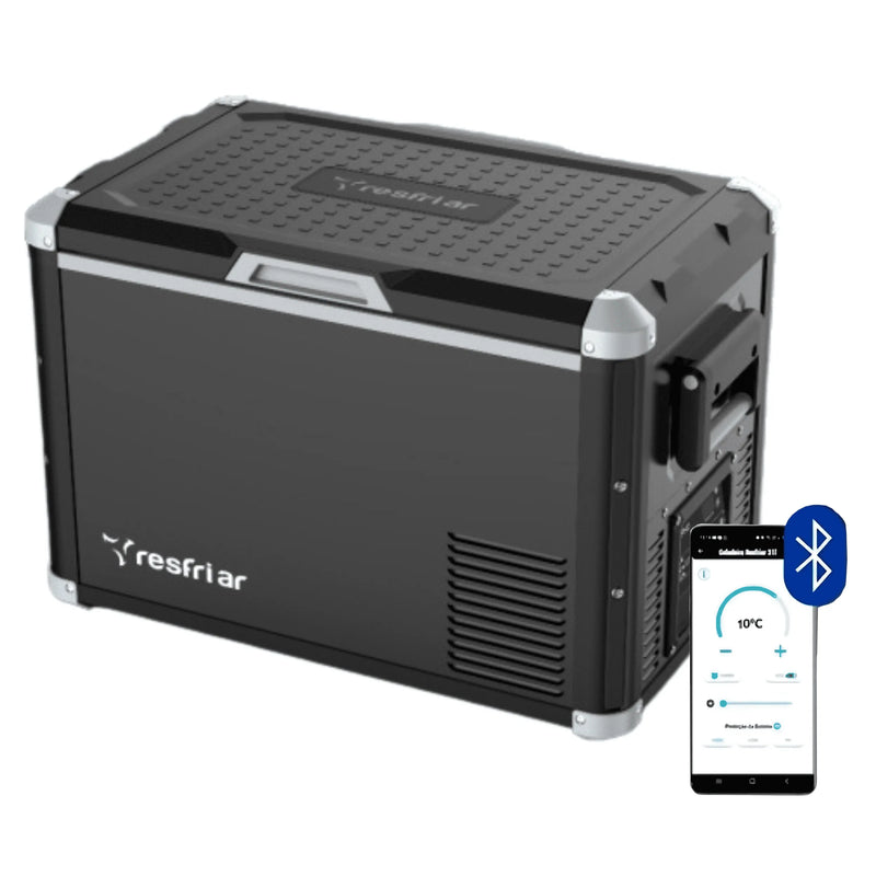 Geladeira Caminhão Resfri Ar 45L 12/24V Quadrivolt