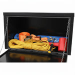 Caixa de Ferramentas Caminhão 1,0m GRsul Aço Preta