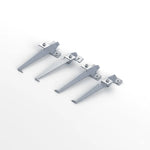 Conjunto Fixação Tapa Sol Volvo FH 2010-2014 Globetrotter